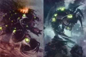 Free download Warhammer 40k - Necron Scarabs And Wraith [Copyright MajesticChicken] free photo or picture to be edited with GIMP online image editor